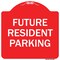 Signmission Future Resident Parking Heavy-Gauge Aluminum Architectural Sign, 18" x 18", RW-1818-9840 A-DES-RW-1818-9840 - alternate 1